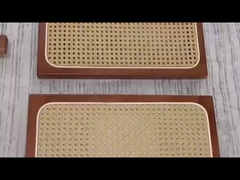 রেস্টুরেন্ট ভাঁজ আউটডোর ডাইনিং চেয়ার কাঠের ফ্রেম রটান পাশ